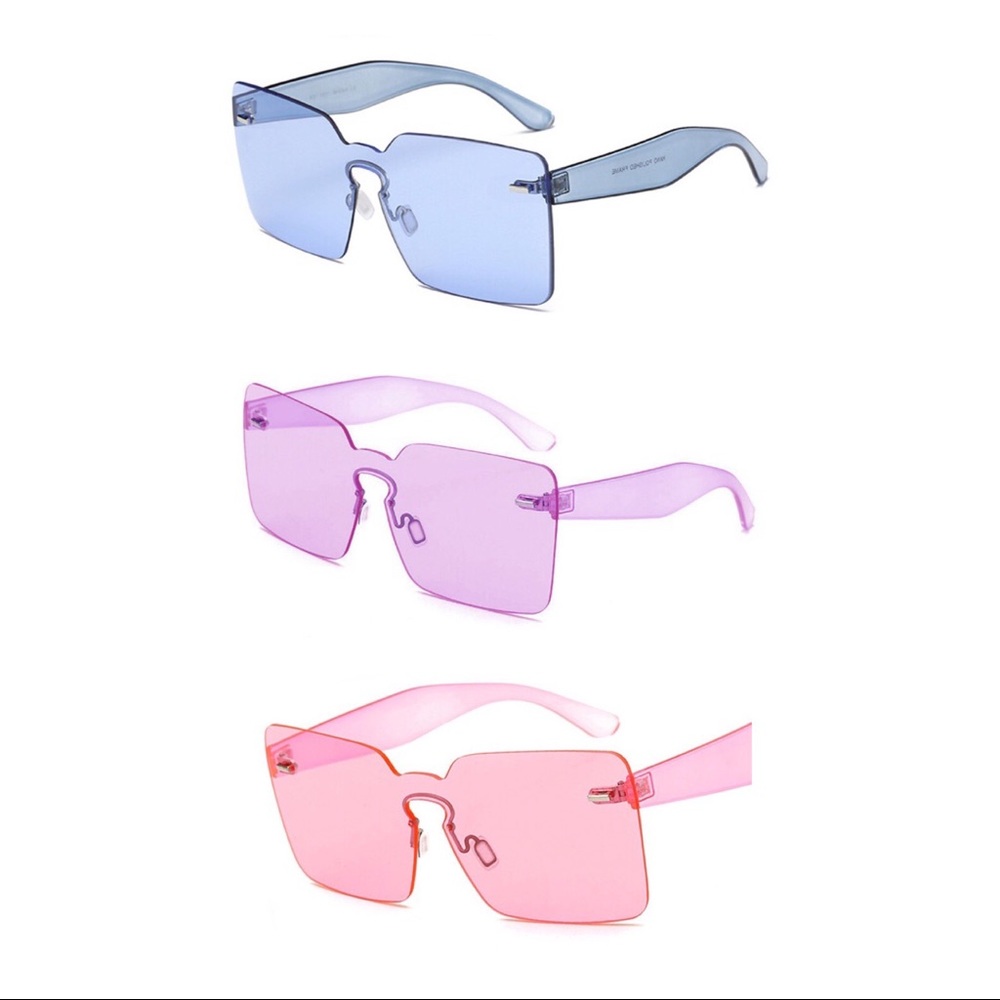 Colored tint sunglasses